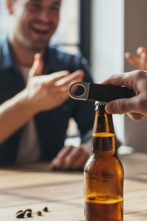 Arrow Leather Bottle Opener