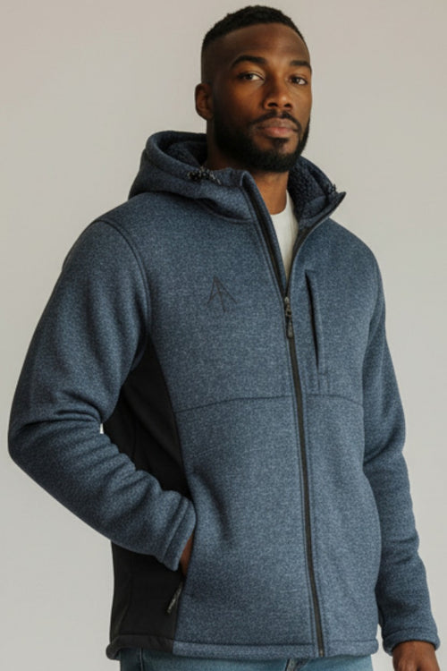 Arrow Hooded Full-Zip Fleece