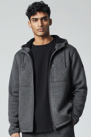 Arrow Hooded Full-Zip Fleece