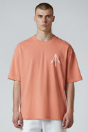 #Coral - Front of Shirt