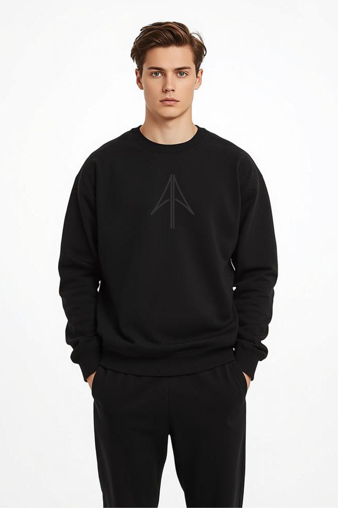 Arrow Puff Crewneck Sweatshirt