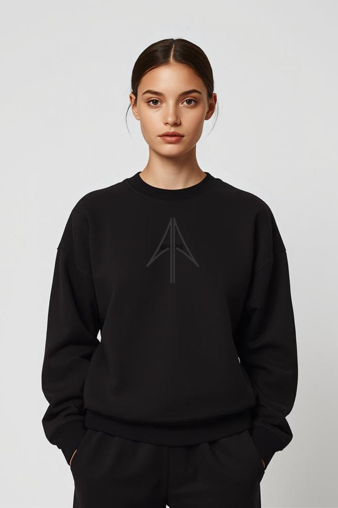Arrow Puff Crewneck Sweatshirt